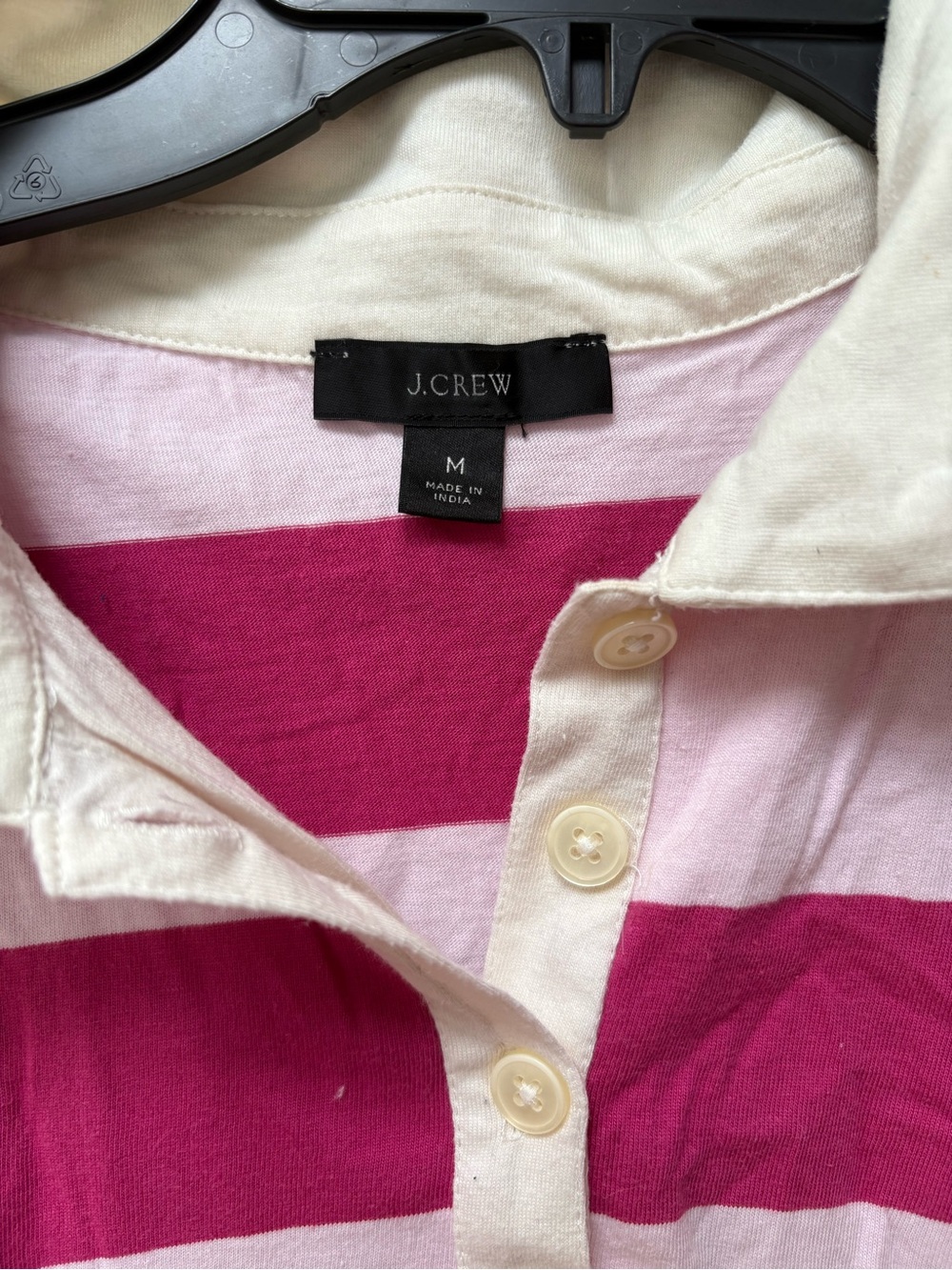 J Crew Collared Button Top - Picture 2 of 4